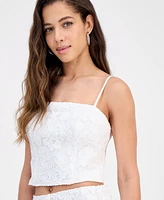 Guess Women's Delilah Crochet Top