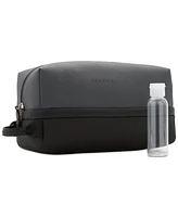Perry Ellis Portfolio Men's Gray Nylon Travel Case