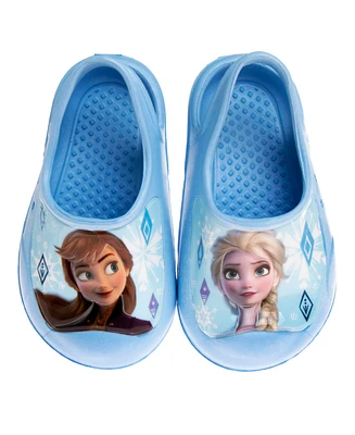 Disney Toddler Girls Frozen Anna and Elsa Clogs