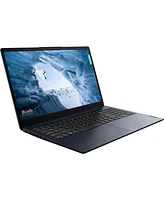 Lenovo Ideapad 1 82VG00MYUS Abyss Blue Laptop, Ryzen 5 7520U, 8GB, 256GB PCIe Ssd, 15.6" Ips Touch Fhd (1920x1080), Amd Radeon, Windows 11 Home S-Mode