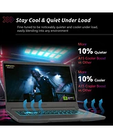 Msi Thin A15 15.6" Gaming Traditional Laptop Amd Ryzen 9 8945HS 16GB Ram Nvidia GeForce Rtx 4060 1TB Ssd Storage Windows 11 Home Fhd 144Hz - Black