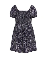 City Chic Plus Sky Kiss Dress