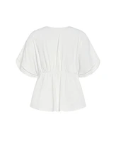 City Chic Plus Size Island Sun Top