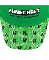 Minecraft Boys Creeper All-Over Print Youth Adjustable Baseball Cap