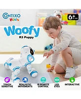 ContContixo R3 Smart Puppy, Kids & Toddlers Ages 3-8, Interactive Learning Robot Dog Toy, Remote Control, Lights Sounds, Boys Girls