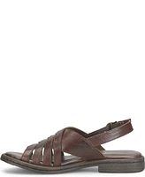 Born Women's Remy Round Toe Flat Sandals