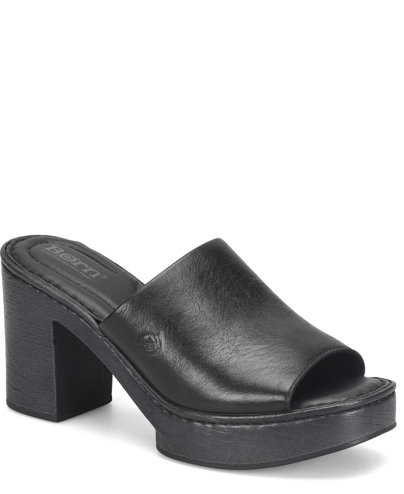 Born Women's Nix Square Toe Sandals