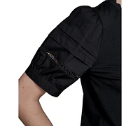 Karl Lagerfeld Paris Women's Logo-Trim Top