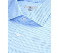 Perry Ellis Men's Modern-Fit Performance Tech Dress Shirt