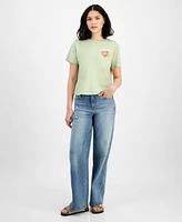 Since When Juniors' Strawberry Matcha Cotton Graphic T-Shirt