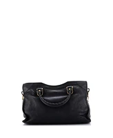 Pre-Owned Balenciaga Medium City Classic Metallic Edge Bag Leather