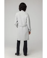 Soia & Kyo Women's Suzie Relaxed-Fit Double Face Wool Martingale Coat