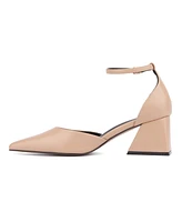 Women's Vicki Ankle Strap Pointed Toe Heel