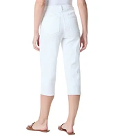 Gloria Vanderbilt Women's Amanda Embroidered Capri Jeans