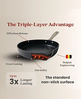 Alva Maestro 3-Piece Ceramic Nonstick Frying Pan Set