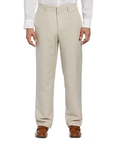 Cubavera Men's Linen Blend Flat Front Pant