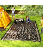 Outsunny Outdoor Rug, 9' x 18' Floor Mat