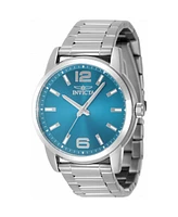 Invicta Men's 48495 Celestial Quartz 3 Hand Light Blue Dial Watch