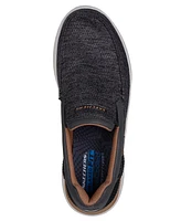 Skechers Men's Relaxed Fit: Hasting - Marco Slip-On Moc Casual Sneakers from Finish Line