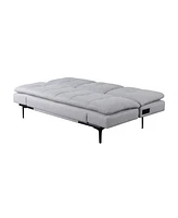 Serta 78.7" Polyester Laredo Convertible Sofa
