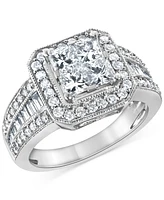 Diamond Engagement Ring (1-5/8 ct. t.w.) in 14k White Gold