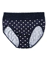 Hanky Panky Women's Printed Supima Cotton French Brief Panty