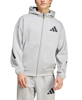 adidas Men's Full Zip Hooded Sweatshirt