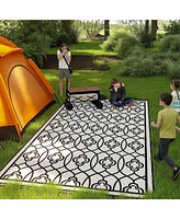 Outsunny Outdoor Rug, 9' x 18' Floor Mat