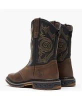 Georgia Boot Boys Carbo-Tec Lt Pull-On Saddle