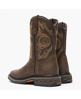 Georgia Boot Boys Carbo-Tec Lt Brown Pull on