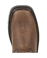 Georgia Boot Boys Carbo-Tec Lt Brown Pull-On