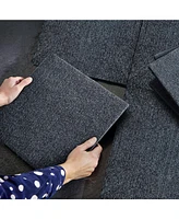 Diy 12" Patio Deck Tiles, Interlocking, Easy Install, 36pcs