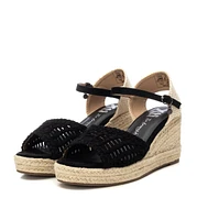 Women's Raffia Wedge Sandals By Xti