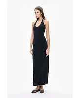 Nocturne Women's Maxi Dress with Back Accessory