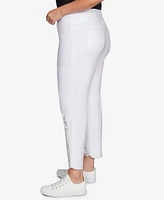 Ruby Rd. Plus Embroidered Ankle Pant