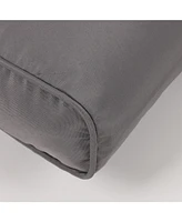 Grey Replacement Patio Cushions with Sponge