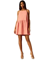 Donna Morgan Women's Square-Neck Sleeveless Mini Dress