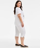On 34th Trendy Plus Capri Jeans, Exclusively at Macy's