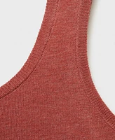Mango Women's Knitted Tank Top