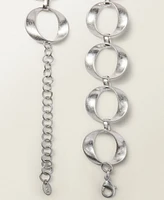 Mango Women's Metal Hoop Belt