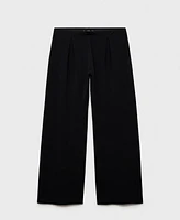 Mango Women's Godet Palazzo Pants