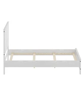 Bed Frame Made of Solid Wood for Sturdy and Timeless Bedroom Style