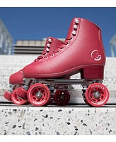C7skates Dark Magic Quad Roller Skates (Cherrypop, Women's 8 / Men's 7)