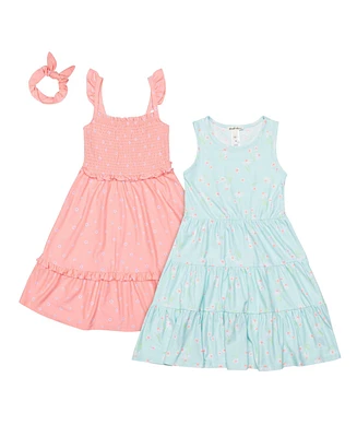 Derek Heart Toddler Girls 2 Pack of Summer Dresses