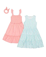 Derek Heart Toddler Girls 2 Pack of Summer Dresses