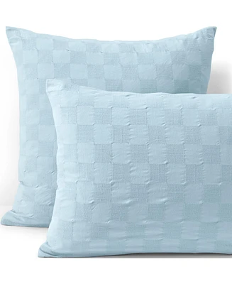 Lands' End Textured Pattern Bed Pillow Sham