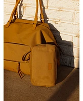 Able Daughter Dopp Kit Bag, Tan Canvas