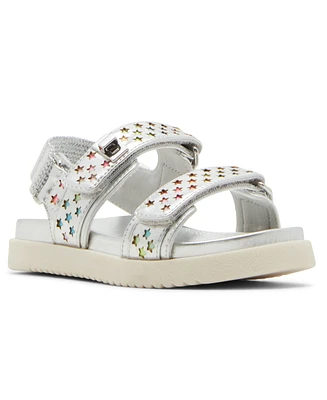 Steve Madden Little Girls Tmona Footbed Sandals