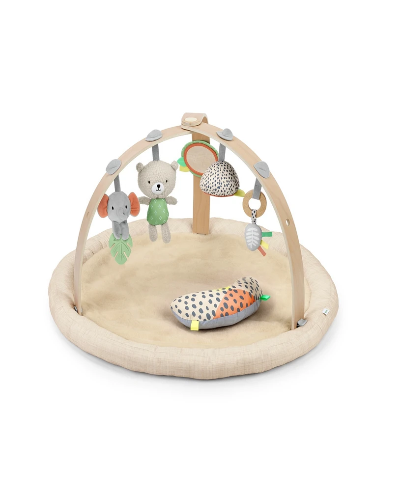 Ingenuity Baby Every Season Plush Lambswool Play Gym