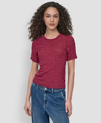 Dkny Women's Textured Top